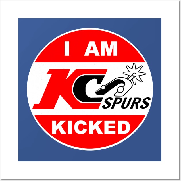 Vintage Kansas City Spurs Soccer Wall Art by LocalZonly